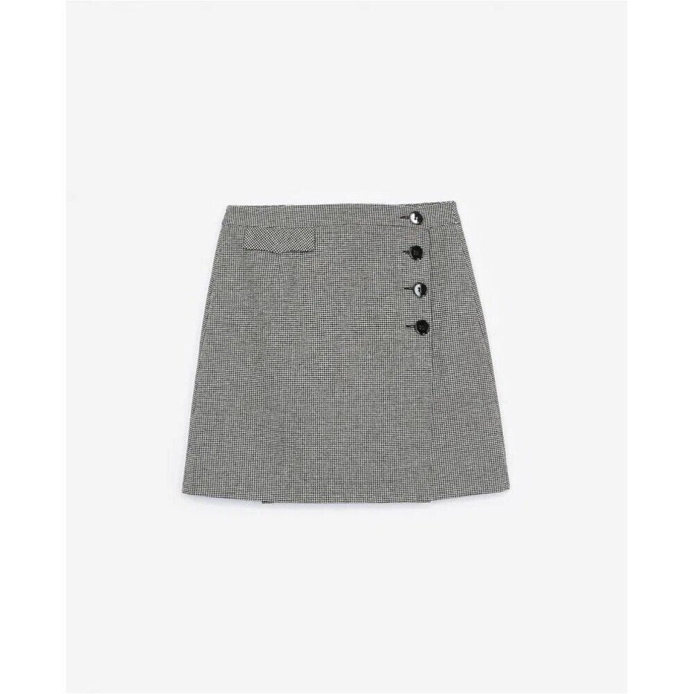 THE KOOPLES  Formal Houndstooth Mini Skirt